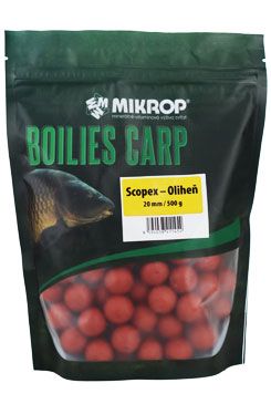 Mikrop Boilies Carp Scopex-oliheň 500g