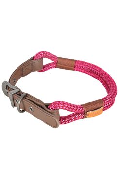 Obojek pes Hyde Park nastavitelný červený 11mm 60cm Zolux