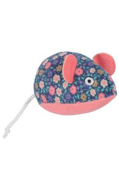 Hračka kočka Ethicat Floral myš catnip Zolux