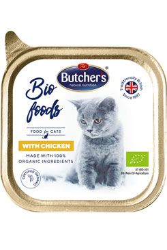 Butcher S Cat Bio s kuřecím vanička 85g