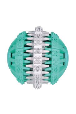 Hračka pes míč s mátou zeleno/bílý 6cm Hiphop