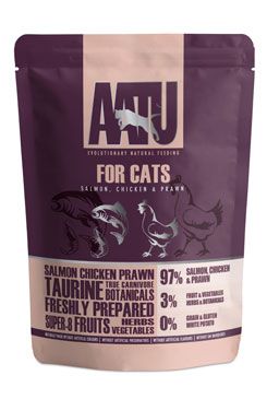 Aatu Cat salmon n chicken n prawn kapsička 85g