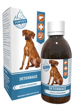 Detoxikace sirup pro psy Topvet 200ml