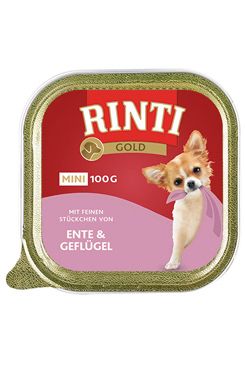 Rinti Dog Gold Mini vanička kachna drůbež 100g