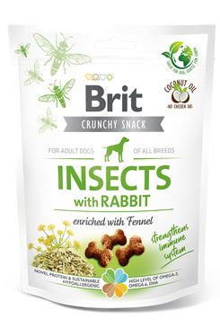 Brit Care Dog Crunchy Cracker Insects Rabbit Fennel 200g