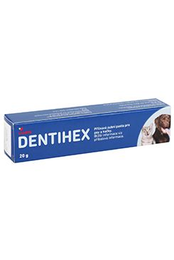 Dentihex 2mg/g pasta pro psy a kočky 20g