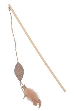 Hračka kočka udice Ethicat karton ovál Zolux