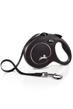 Vodítko Flexi Classic L pásek 5m/50kg černá new
