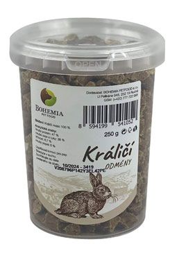 Bohemia odměny králičí 250g