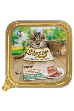 Stuzzy Cat Vanička Adult Paté Telecí/mrkev 100g
