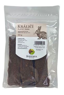 Bohemia plátky králičí 100g