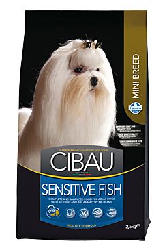 Cibau Adult Sensitive Fish&rice mini 2,5kg