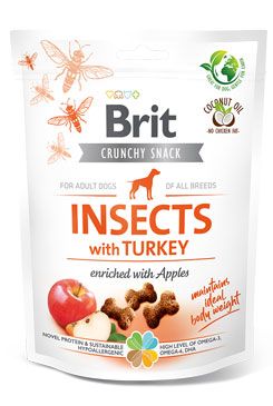 Brit Care Dog Crunchy Cracker Insects Turkey Apples 200g