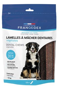 Francodex Weggy žvýkací plátky L pes 490g 15ks