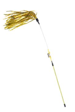 Vánoční Hrací Prut S Třásněmi Xmas 48cm Plast/kov Tr