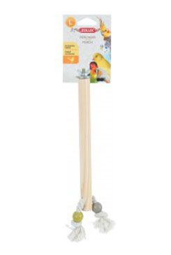 Bidlo pro ptáky dřevěné slLanem L 23,5cm Zolux