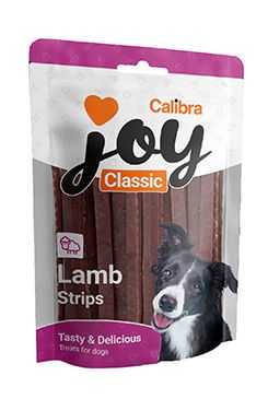 Calibra Joy Dog Classic Lamb Strips 500g New