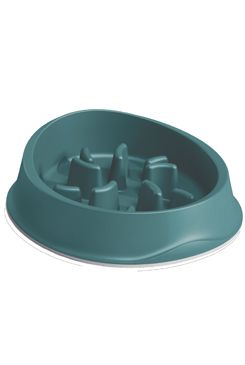 Miska proti hltání protiskluz Smart 0,5l zelená Zolux