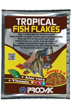 Krmivo pro ryby Prodac Tropical Fish Flakes 12g