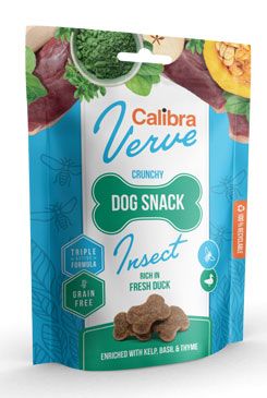 Calibra Dog Verve crunchy Snack Insect&fresh Duck 150g