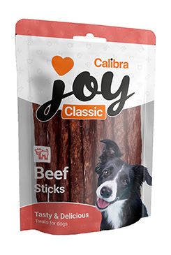 Calibra Joy Dog Classic Beef Sticks 250g New