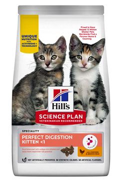 Hill S Science plan Ab Perfect Dig Kitten Chick Rice 1,5kg