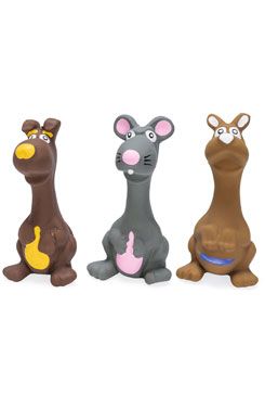 Skippy hračka pes pískací latex 12cm Karlie