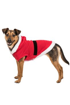 Vánoční Obleček Santa Claus čevený Xs 30/44cm Tr