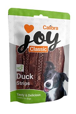 Calibra Joy Dog Classic Duck Strips 500g New