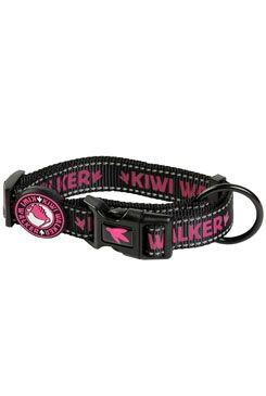 Obojek nylon 42-55cm/2,5cm růžová Kiwi