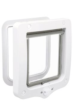 Dvířka kočka plast 2P bílá Trixie