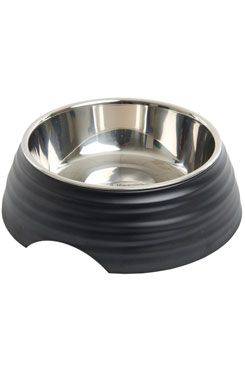 Miska melamin frosted ripple bowl 700ml černá Buster