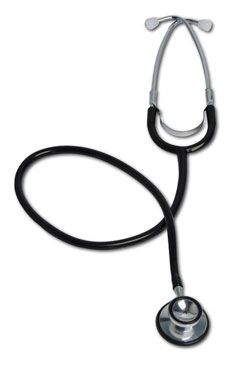 Fonendoskop Cvet Dvoukomorový 1-hadičkový černý