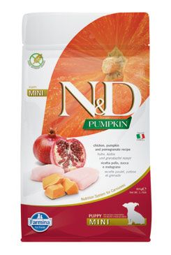 N&D Pumpkin Dog Puppy Mini Chicken & Pomegranate 800g