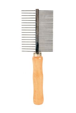 Hřeben na srst England oboustranný 17cm Trixie