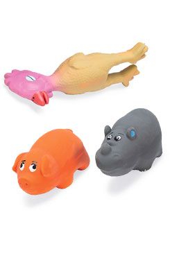 Hračka pes Joy Toys pískací latex různé druhy Karlie