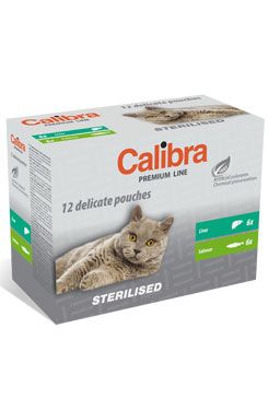 Calibra Cat  Kapsa Premium Sterilised Multipack 12x100g