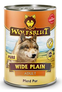 Wolfsblut Dog Adult Wide Plain Pure konzerva 395g