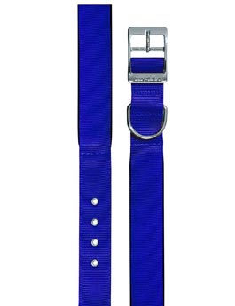 Obojek nylon Daytona C 63cmx40mm modrý