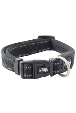 Obojek Buster Airmesh reflexní L 42-67cm/25mm černý