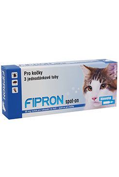 Fipron 50mg Spot-on Cat Sol 3x0,5ml