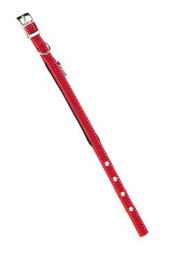 Obojek reflexní Daytona Deluxe 15/35 červený  Fp