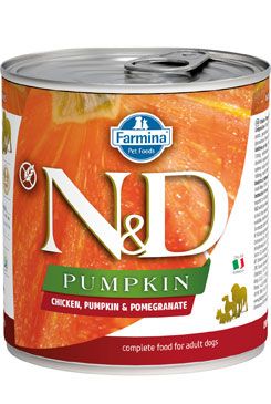 N&D Dog Pumpkin Adult Chicken & Pomegranate 285g