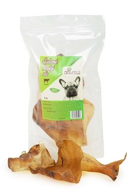 Natureca pochoutka hovězí uši sušené 10ks