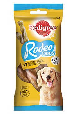 Pedigree pochoutka Rodeo duo kuře a slanina 123g