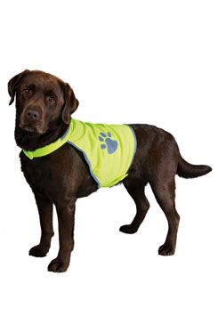 Vesta reflexní bezpečnostní XS krk 22-32 břicho 34-40cm Trixie