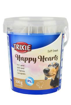 Trixie Soft Snack Happy Hearts Srdíčka Jehněčí 500g Tr