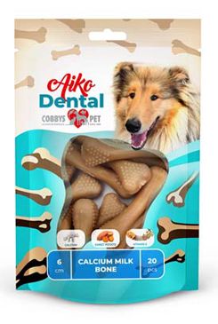 Dental Kalciové Mléčné Kosti 6cm 20ks