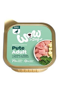 WOW krocan s cuketou adult paštika 150g