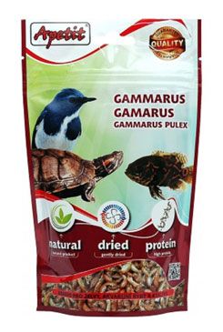 Krmivo pro ryby, ptáky, želvy Apetit Gamarus 50g